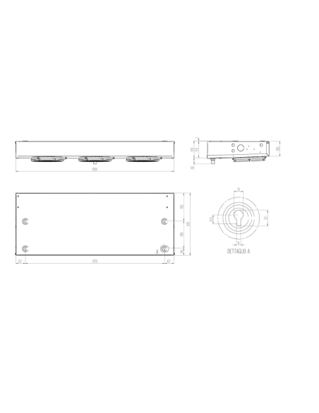 RIVACOLD RSR3229BED Evaporatore Compatto