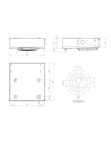 BELÜFTETER VERDAMPFER RSR1040BED RIVACOLD