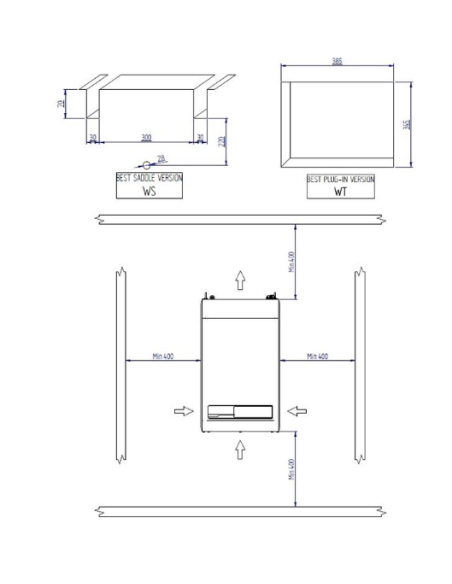 RIVACOLD BEWS MONOBLOCK-KÜHLSYSTEM (R290) BEWS251MA10P11- 8.3m³