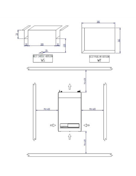 IMPIANTO FRIGO MONOBLOCCO RIVACOLD BEWS (R290)BEWS251MA20P11-11.9m³