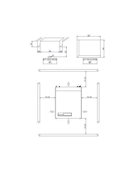 SISTEMA DE REFRIGERACIÓN MONOBLOQUE RIVACOLD BEWS (R290) BEWS301MA30P11-18.4m³