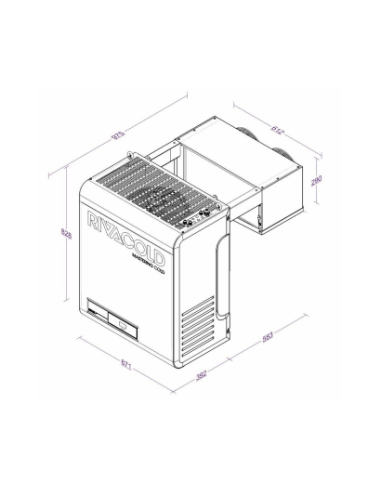 RIVACOLD BEWS MONOBLOCK REFRIGERATION SYSTEM...