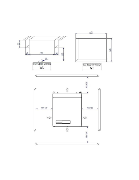 Système de réfrigération monobloc RIVACOLD BEWS (R290) BEWS352MA70P12 - 45,6 m³