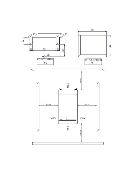 SYSTÈME DE RÉFRIGÉRATION MONOBLOC RIVACOLD BEWS (R290) BEWS251LA20P11- 8,3m³