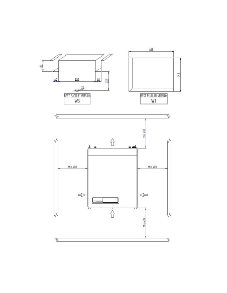 IMPIANTO FRIGO MONOBLOCCO RIVACOLD BEWS (R290) BEWS301LA30P11- 9.1m³