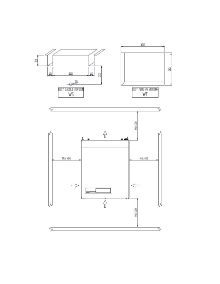 IMPIANTO FRIGO MONOBLOCCO RIVACOLD BEWS (R290) BEWS302LA50P11- 18.2m³