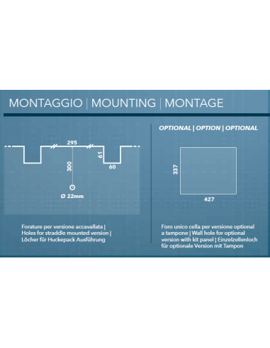 ACB150 Monoblocco Parete 15.1 metri cubi