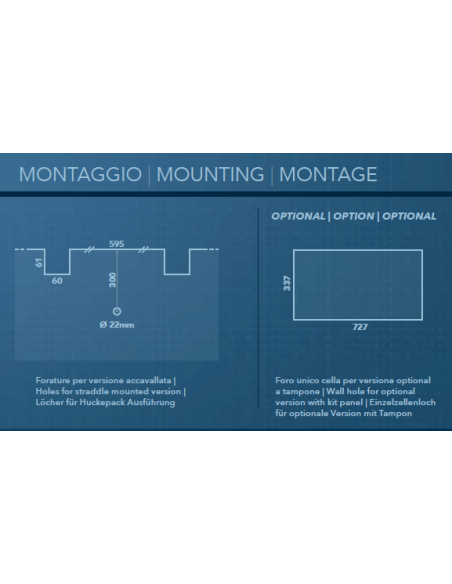 ACN122 Monoblockwand 16,4 Kubikmeter
