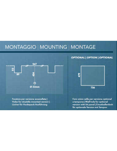 ACB430 Monoblocco Parete 30.5 metri cubi