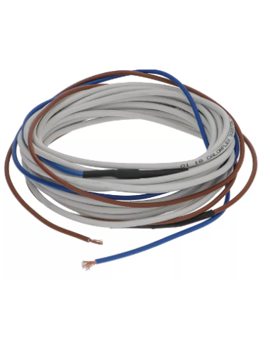 Resistencia de drenaje de condensación de silicona con cable de 90 W para puertas de cámaras frigoríficas.