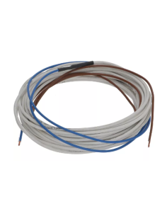 Resistencia de drenaje de condensación de silicona con cable de 108 W para puertas de cámaras frigoríficas.