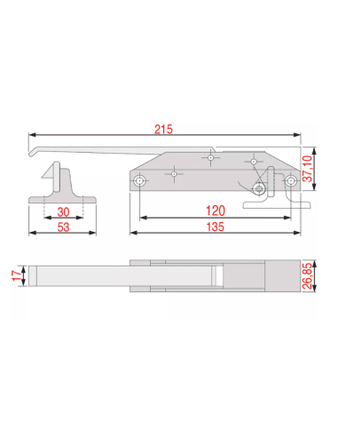 Chiusura DX-SX I-102 per celle frigorifere con...