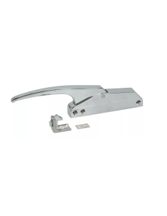 Cierre 174 CR DX-SX para cámaras frigoríficas, distancia entre centros de 118-134 mm, sin cerradura.