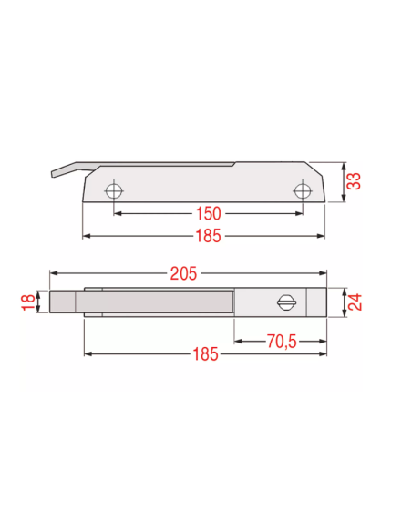 Right-Left Closure Without Lock for Cold Storage Rooms
