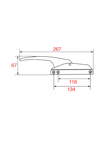 DX-SX 174 CR Verschluss für Kühlräume