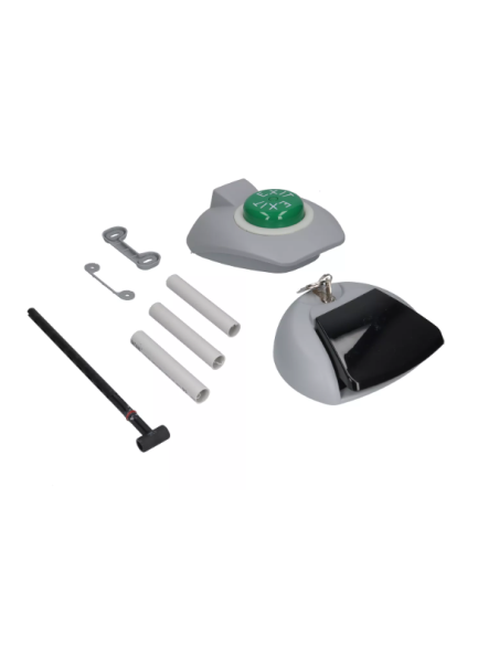 ACTIVA DX/SX Closure with Lock and Internal Handle for Cold Storage Rooms 50-140 mm