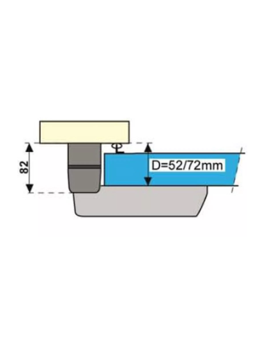 Aggancio Chiusura 920/921 52–72 mm