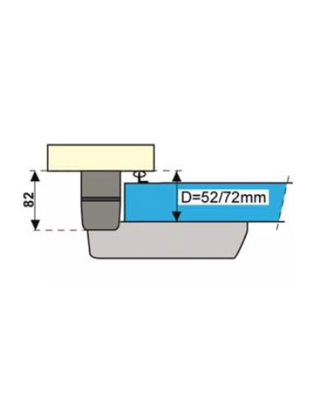Aggancio Chiusura 920/921 52–72 mm