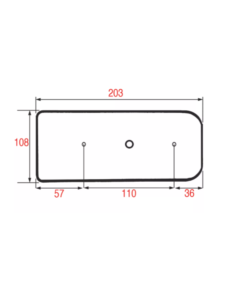 500 TN External Handle for Industrial Doors