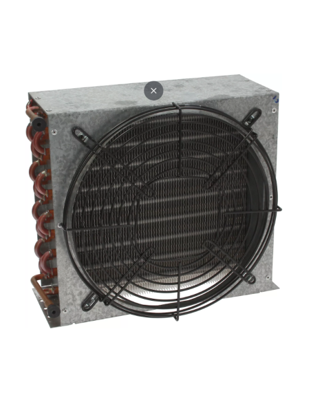 10T 3R Air-Cooled Condenser for Refrigeration - 1170W ΔT15°C - Fan Ø 230 mm