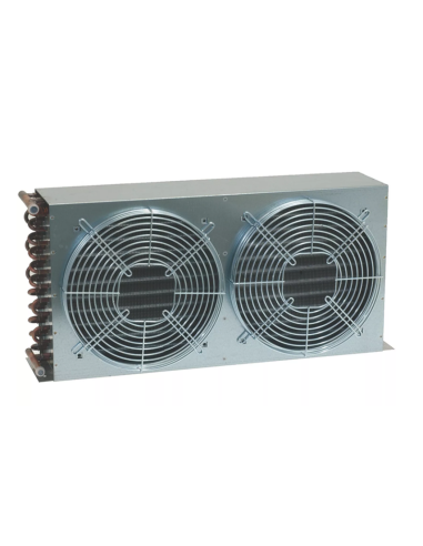 Condensador de aire 12T 3R - 4380W ΔT15°C - 2xØ250 mm