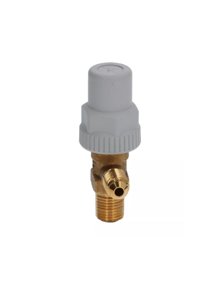 Rubinetto per Serbatoio CASTEL 1/4" NPT x 1/4" SAE Verticale