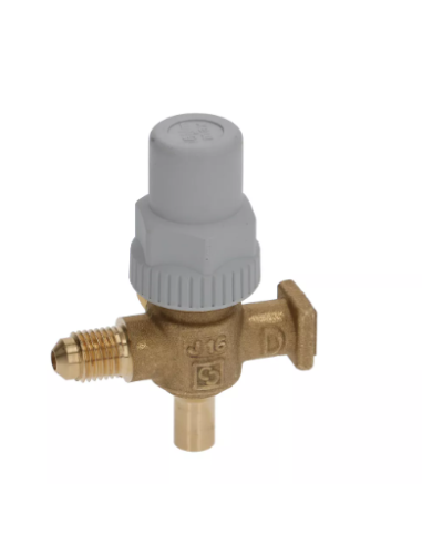 Rubinetto per sistemi ermetici 1/4" SAE
