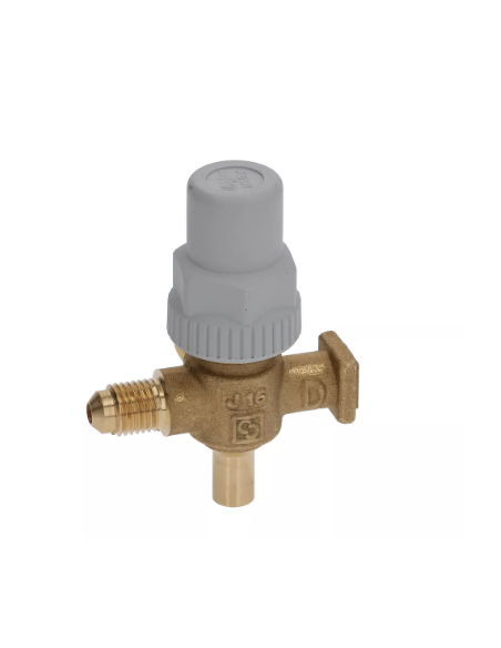 Rubinetto per sistemi ermetici 1/4" SAE