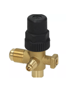 1/2" SAE hermetic system valve with side filling connection CASTEL