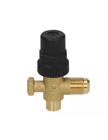 Rubinetto per sistemi ermetici 1/2" SAE con...
