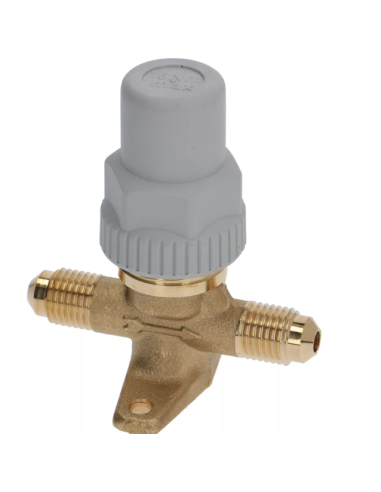 Rubinetto a cappellotto 1/4" SAE per sistemi ermetici CASTEL
