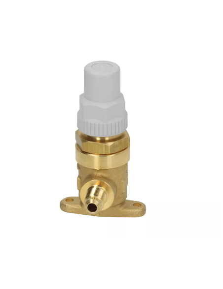 Rubinetto a cappellotto 1/4" SAE per sistemi ermetici CASTEL