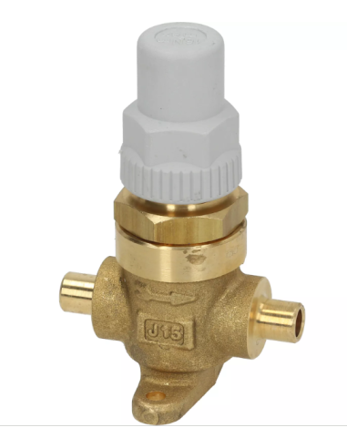Rubinetto a cappellotto Ø 6 mm per sistemi ermetici CASTEL 6420/2