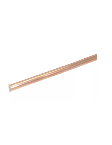 Tube capillaire en cuivre Ø 1,37 mm intérieur, vendu au mètre