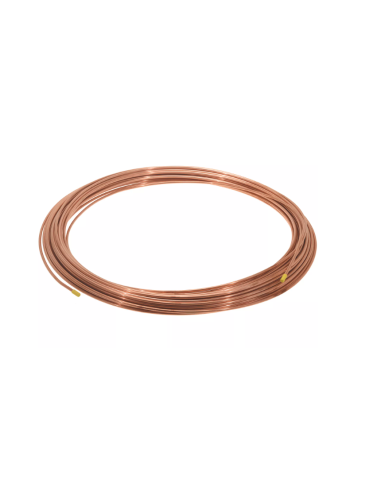 Copper capillary tube Ø 1.60 mm internal 30 m...