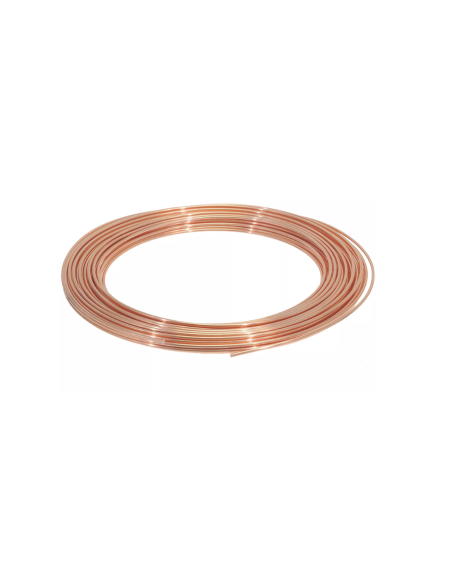 Tubo de cobre recocido Ø 12x1 mm, rollo de 50 m
