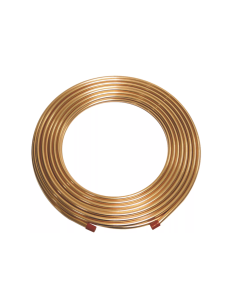 Geglühtes Kupferrohr Ø 1/2" x 0,8 mm - 15 m Rolle