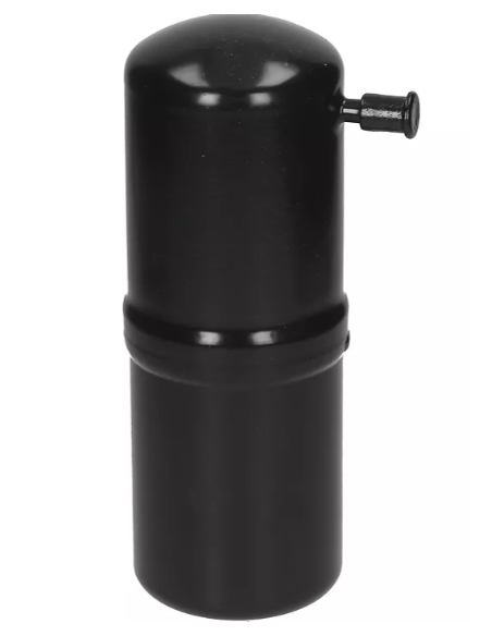 Ricevitore di Liquido 0,88 L Ø77 x H220 mm Attacchi Ø6,2 mm